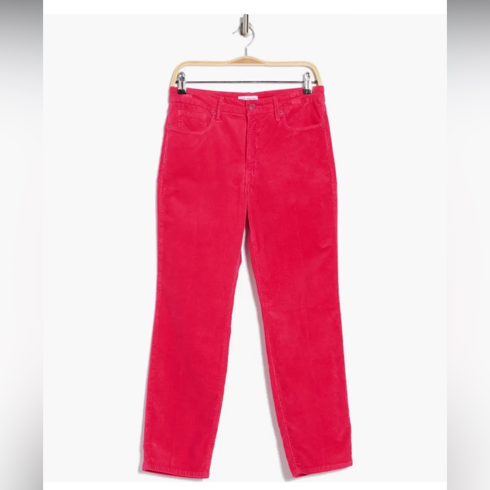 GOOD AMERICAN Good Classic High Waist Straight Leg Corduroy Jeans